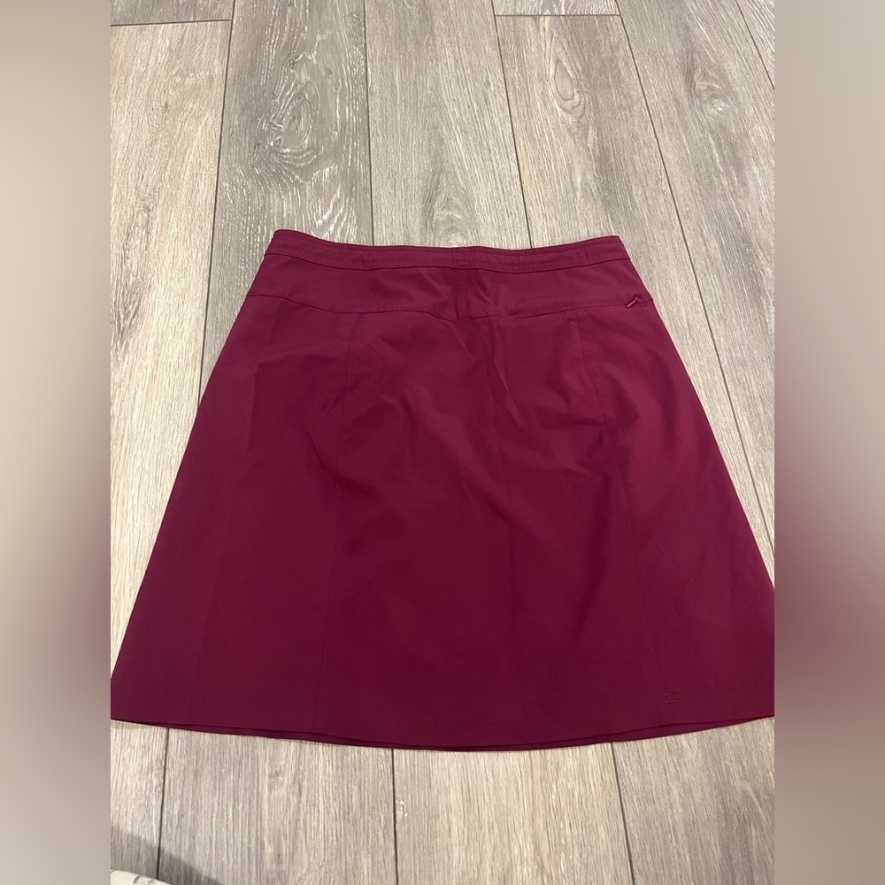 Mountain Hardwear Yuma Trekkin Skirt  Plum Size 8 - Picture 6 of 9